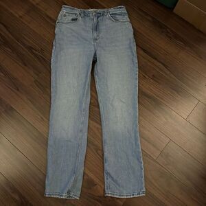 Abercrombie 90s slim straight ultra high rise 30/10s